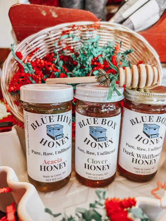 Seasonal Honey Gift Basket