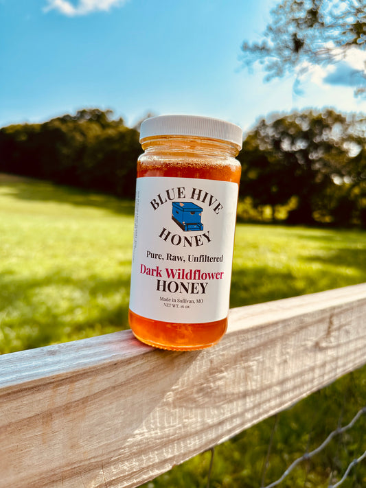 Dark Wildflower Honey - Blue Hive Honey