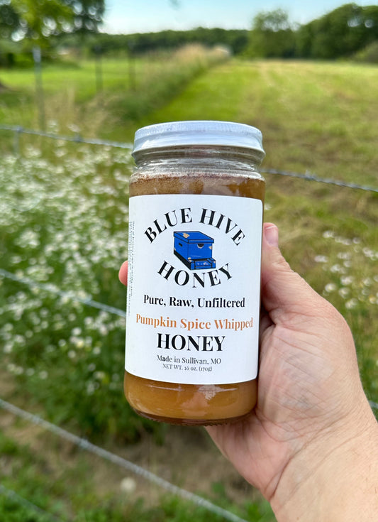 Pumpkin Spice Whipped Honey by Blue Hive Honey