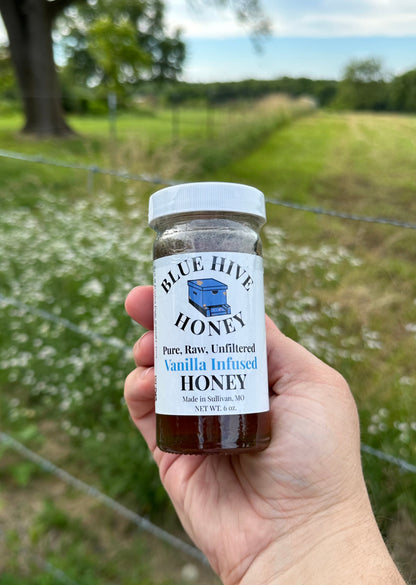 Vanilla Infused Honey - Blue Hive Honey